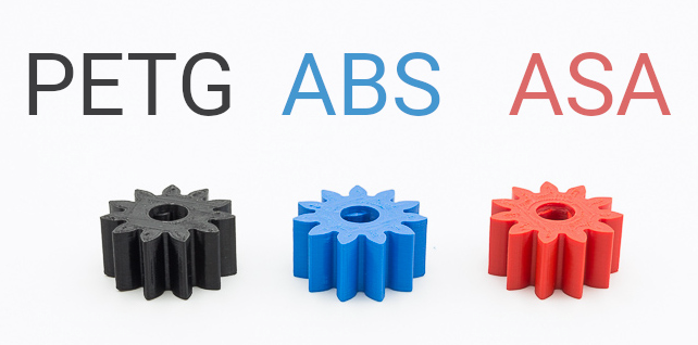 Common FDM 3D Printing Materials